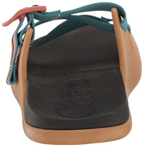 Retro Camel Brown Chaco Women's Chillos Slides