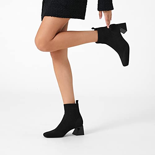 VIVAIA Melissa Retro Ankle Boots-Pointed Toe Mid Heel