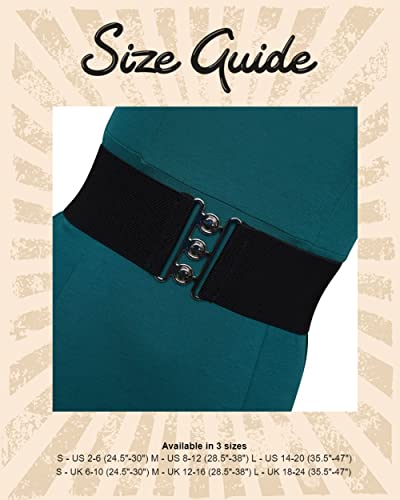 Ro Rox Vintage Retro Elastic Waist Belt