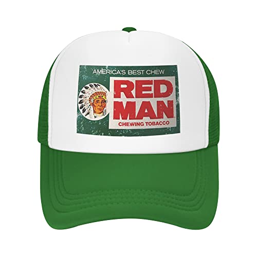 Redman Vintage Style Trucker Hat - Green