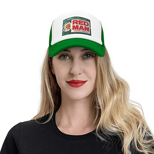 Redman Vintage Style Trucker Hat - Green