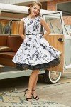 Black Petticoat Slip for 50s Dresses - Medium