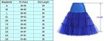 Black Petticoat Slip for 50s Dresses - Medium