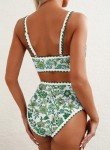 Floral High-Waisted Bikini Set for Women