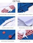 Vintage Striped Retro One-Piece Swimsuit for Women