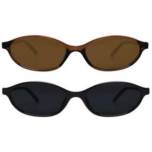Chic 90s Cat Eye Retro Sunglasses for Women
