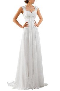 Vintage Lace Bridal Gown for Beach Weddings