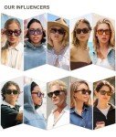 Retro 70s 80s Square Polarized Sunglasses for All