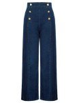 Vintage High-Waisted Wide Leg Jeans for Women