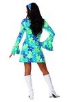 1960s Floral Print Mini Dress – Flower Power Style