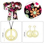 70s Hippie Costume Set for Disco Parties