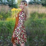 70s Hippie Costume Set for Disco Parties
