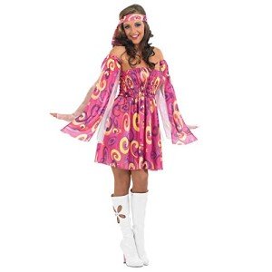 70s Hippie Costume: Colorful Fringe Vest & More