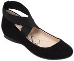 Vintage Jessica Simpson Ballet Flats, Black, Women's 6.5