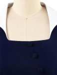 50s Vintage Retro Casual Swing Midi Dress