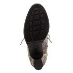 Vintage Olive Multi Floral Ankle Boot, Women's 7.5-8