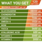 Glucosamine Chondroitin Joint Chews for Dogs