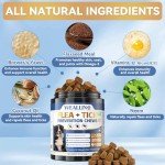 Natural Flea and Tick Chews for Dogs, 200 Count