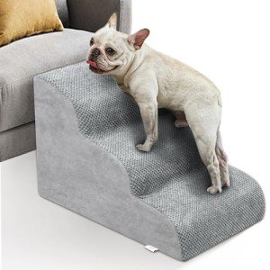 Foam Dog Stairs - Non-Slip Pet Steps (3 Steps)