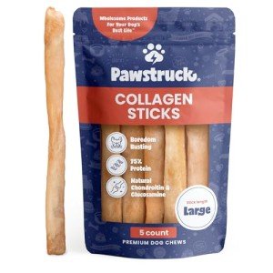 Pawstruck Natural Beef Collagen Sticks for Dogs
