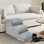 Foam Dog Stairs - Non-Slip Pet Steps (3 Steps)