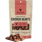 Vital Essentials Freeze-Dried Chicken Hearts Dog Treats