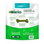 Minties Dental Chews for Medium Dogs - 60 Count