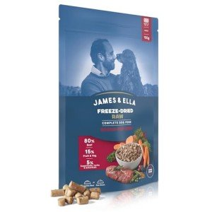 James & Ella Freeze-Dried Raw Dog Food - Beef