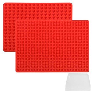 Silicone Baking Mats for Dog Biscuits - 2 Pcs