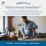 James & Ella Freeze-Dried Raw Dog Food - Beef