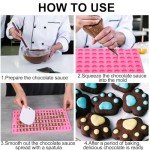 Mini Silicone Dog Treat Molds with Dough Scrapers