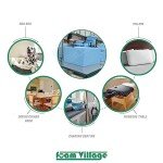 Custom Blue Foam for Dog Beds and Furniture