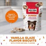 Milk-Bone Dunkin' Vanilla Glaze Dog Biscuits, 8 oz