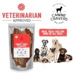 Turkey Jerky Dog Treats - 100% Natural, Grain Free