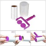 Pet Hair Lint Rollers with Extra Sticky Refills