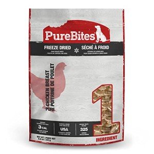 PureBites Chicken Freeze-Dried Dog Treats, 8.6oz