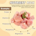 Natural Freeze-Dried Chicken Dog Treats, High Protein