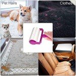 Pet Hair Lint Rollers with Extra Sticky Refills