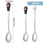 Sibba Stainless Steel Pet Food Scoop Set