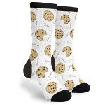 Chocolate Biscuit Dog Socks for Men and Women