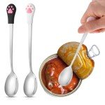 Sibba Stainless Steel Pet Food Scoop Set