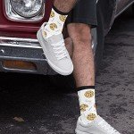 Chocolate Biscuit Dog Socks for Men and Women