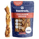 Pawstruck Natural Beef Collagen Braids for Dogs