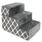 Foldable Foam Pet Steps for Small Dogs & Cats