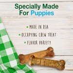 Nylabone Natural Puppy Chews - Roast Beef & Apple