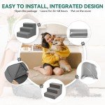 YITAHOME Foam Dog Stairs for High Beds & Couches