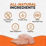 Natural Chicken Chew Treats for Dogs - 10 Count