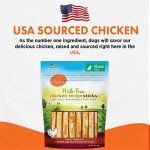 Natural Chicken Chew Treats for Dogs - 10 Count