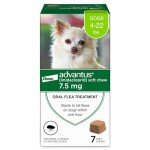Advantus Chewable Flea Treatment for Small Dogs