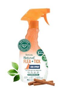 TropiClean Natural Flea and Tick Spray for Dogs